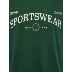 hummel hmlLOOSE Club Sportswear T-Shirt 6195 - dark green XS