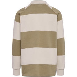 hummel hmlJR Loose Striped langarm Poloshirt Kinder 8173...
