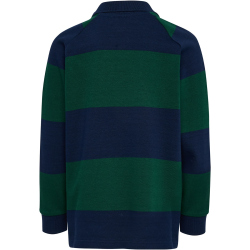 hummel hmlJR Loose Striped langarm Poloshirt Kinder 7459...