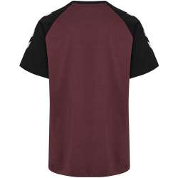 hummel hmlJR Logo T-Shirt Kinder 3016 - vineyard wine 104