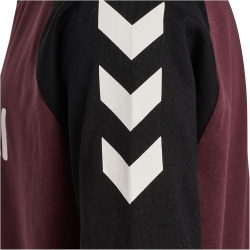 hummel hmlJR Logo T-Shirt Kinder 3016 - vineyard wine 104