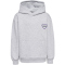 hummel hmlJR Loose Heartfield Hoodie Kinder 2010 - light grey melange 104
