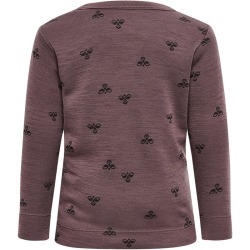 hummel hmlMINI Merino Langarmshirt 8719 - twilight mauve 86