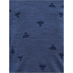 hummel hmlMINI Merino Langarmshirt 8588 - vintage indigo 86
