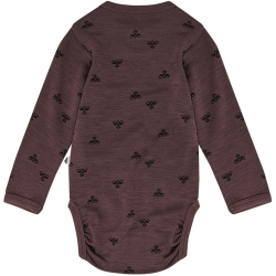 hummel hmlMINI langarm Baby-Body 8719 - twilight mauve 62