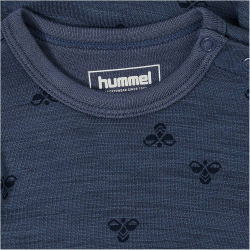 hummel hmlMINI langarm Baby-Body 8588 - vintage indigo 62