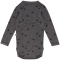hummel hmlMINI langarm Baby-Body 2590 - charcoal gray 68