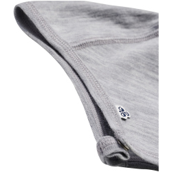 hummel hmlMINI Rib Babymütze 2006 - grey melange S...