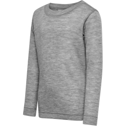 hummel hmlJR Rib Langarmshirt Kinder 2006 - grey melange 122
