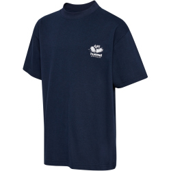 hummel hmlLOOSE Graphic T-Shirt Kinder 8569 - dark...