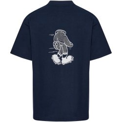 hummel hmlLOOSE Graphic T-Shirt Kinder 8569 - dark...