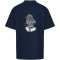 hummel hmlLOOSE Graphic T-Shirt Kinder 8569 - dark sapphire 104