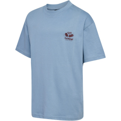hummel hmlLOOSE Graphic T-Shirt Kinder 7986 - faded denim 104