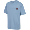 hummel hmlLOOSE Graphic T-Shirt Kinder 7986 - faded denim 104