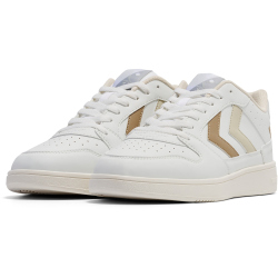hummel St. Power Play LZD Sneaker Damen 9469 - bright white/bone white 36