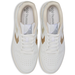 hummel St. Power Play LZD Sneaker Damen 9469 - bright white/bone white 36