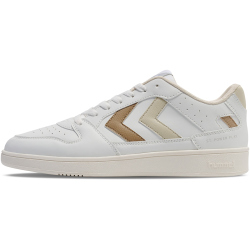 hummel St. Power Play LZD Sneaker Damen 9469 - bright white/bone white 37