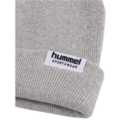 hummel hmlRIB Sportswear Beanie 2010 - light grey melange