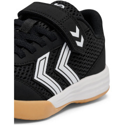hummel Multiplay Flex VC Hallenschuhe mit Klettverschluss Kinder 2114 - black/white 30