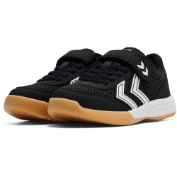 hummel Multiplay Flex VC Hallenschuhe mit Klettverschluss Kinder 2114 - black/white 31