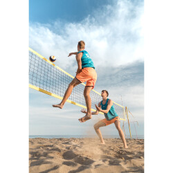 MIKASA Crystal Beachvolleyball Shorts Herren royal...