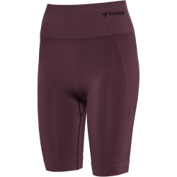 hummel hmlTIF Seamless Radlerhose Damen 8016 - fudge XS