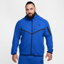 NIKE Tech Fleece Windrunner Kapuzenjacke 480 - game royal/black XXL