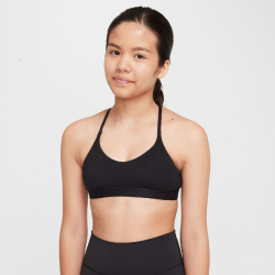 NIKE Indy Sport-BH Mädchen 010 - black/black XS (122-128 cm)