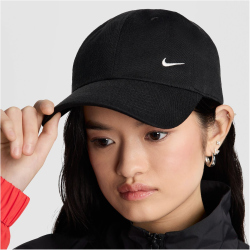 NIKE Club Swoosh Logo Cap 010 - black/sail S/M