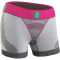 FOR.BICY Downtown Biking Boxershorts gepolstert Damen Light Grey Melange/Raspberry XS