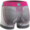 FOR.BICY Downtown Biking Boxershorts gepolstert Damen Light Grey Melange/Raspberry XS