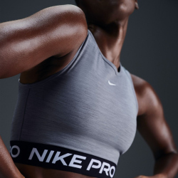 NIKE Pro 365 Dri-FIT Cropped Tanktop Damen 084 - smoke grey/htr/white XXS