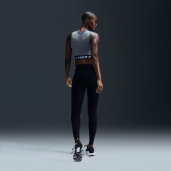 NIKE Pro 365 Dri-FIT Cropped Tanktop Damen 084 - smoke grey/htr/white XXS