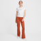 NIKE Sportswear Chill Knit Mod-Cropped T-Shirt Damen 100 - white/black XL