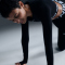 NIKE Pro 365 Dri-FIT Cropped langarm Trainingsshirt Damen 010 - black/white XXS