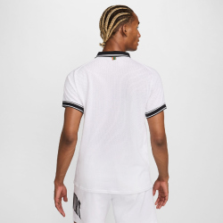 NIKE Court Heritage Tennis Poloshirt Herren 100 - white/black S