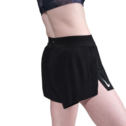 NIKE AeroSwift Dri-FIT ADV Laufshorts Damen 010 - black/white S