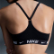 NIKE Indy Light Support Padded Adjustable Sport-BH Damen 011 - black/black/white XL
