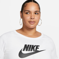 NIKE Sportswear Essentials T-Shirt Damen 100 -...