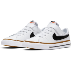 NIKE Court Legacy Sneaker Jungen 102 - white/black-desert...