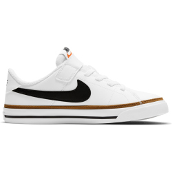 NIKE Court Legacy Sneaker Jungen 102 - white/black-desert...
