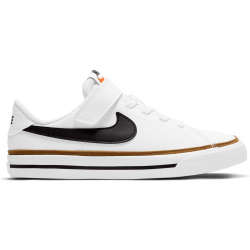 NIKE Court Legacy Sneaker Jungen 102 - white/black-desert...