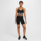 NIKE Pro 365 8" Shorts Damen 010 - black/white XS