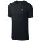 NIKE Sportswear Freizeit T-Shirt Herren 014 - black/white/dark grey XS