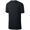 NIKE Sportswear Freizeit T-Shirt Herren 014 - black/white/dark grey XS