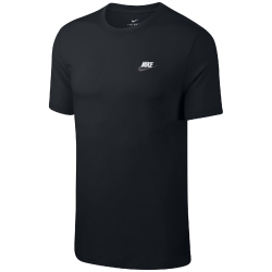 NIKE Sportswear Freizeit T-Shirt Herren 014 - black/white/dark grey S