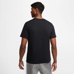 NIKE Sportswear Freizeit T-Shirt Herren 014 - black/white/dark grey S