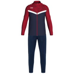 JAKO Iconic Polyesteranzug Kinder 901 - marine/chili rot 116