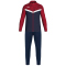 JAKO Iconic Polyesteranzug Kinder 901 - marine/chili rot 116