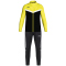 JAKO Iconic Polyesteranzug Kinder 808 - schwarz/soft yellow 116